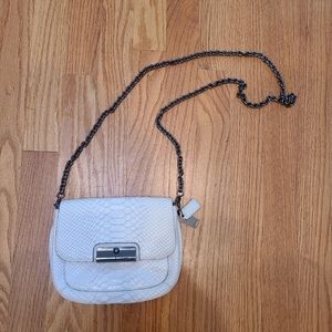 COPY - Coach crossbody bag, white leather